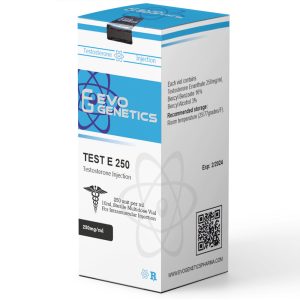 TEST E 250 (Testosterone Enanthate) 250 mg Evo Genetics
