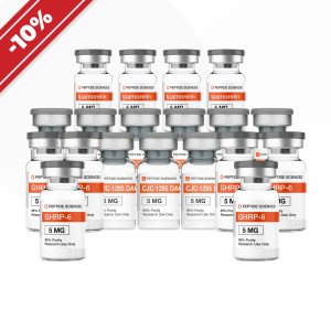 Peptide course: for strength and mass. GHRP-6 + CJC-1295 + Ipamorelin