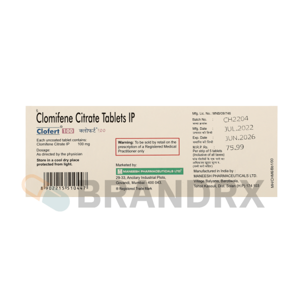 Clofert 100 mg Pharmaceutical - Image 2