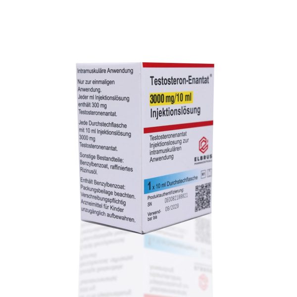 Testosterone Enanthate 300 mg Elbrus Pharmaceuticals - Image 2