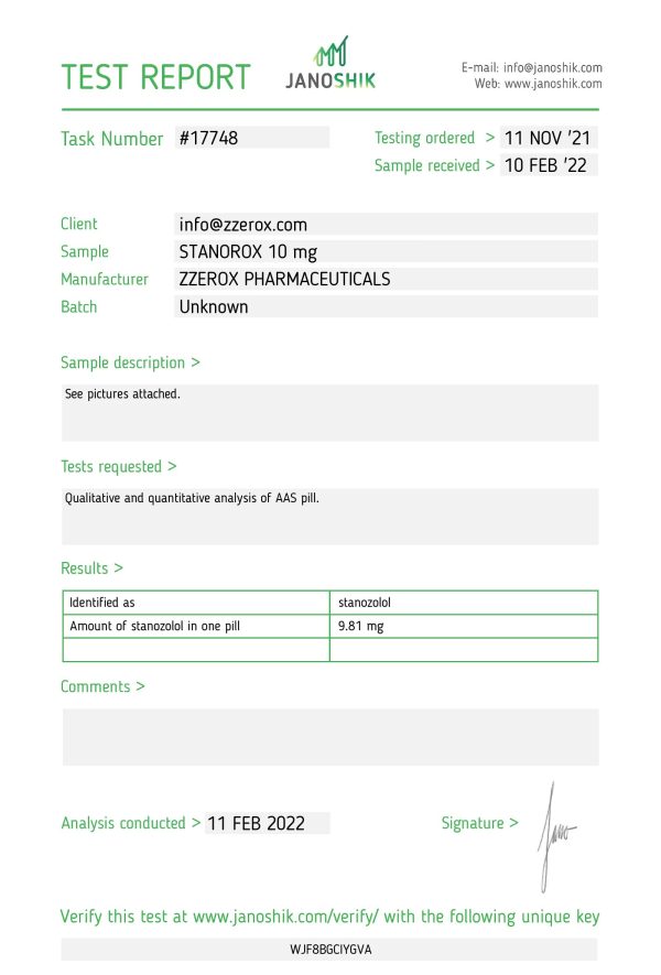 Stanorox Tabs Zerox Pharmaceuticals - Image 2