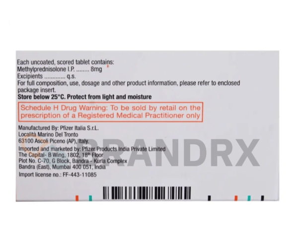 Medrol 8 mg Pfizer - Image 2