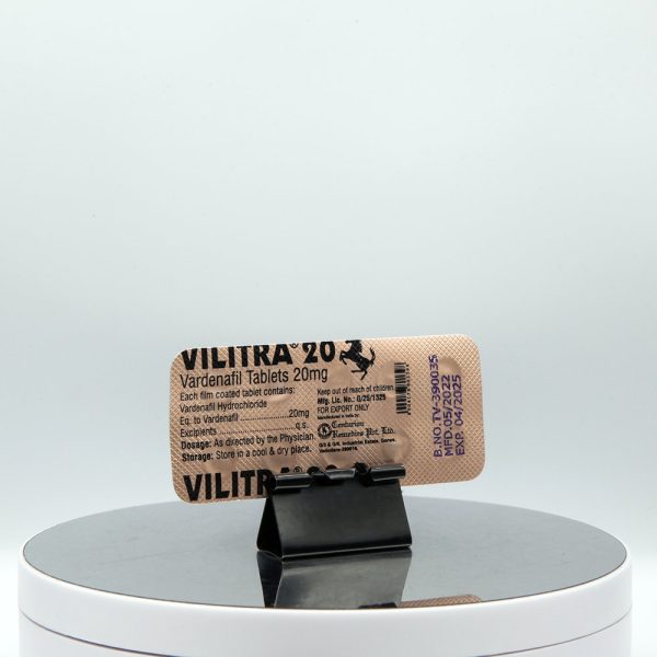 Vilitra 20 (Vardenafil Tablets) 20 mg Centurion Laboratories - Image 2