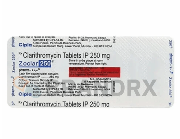 Zoclar 250 mg Cipla - Image 2