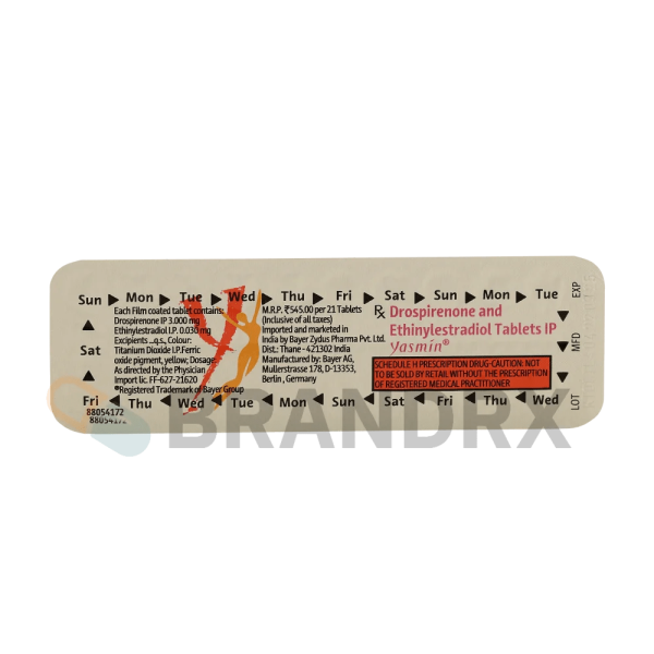 Yasmin 3/0.03 mg Bayer - Image 3
