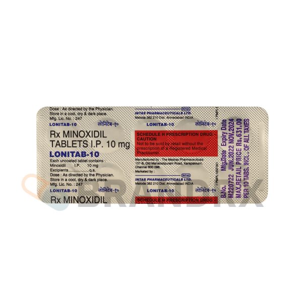 Lonitab 10 mg Intas Pharmaceuticals - Image 2
