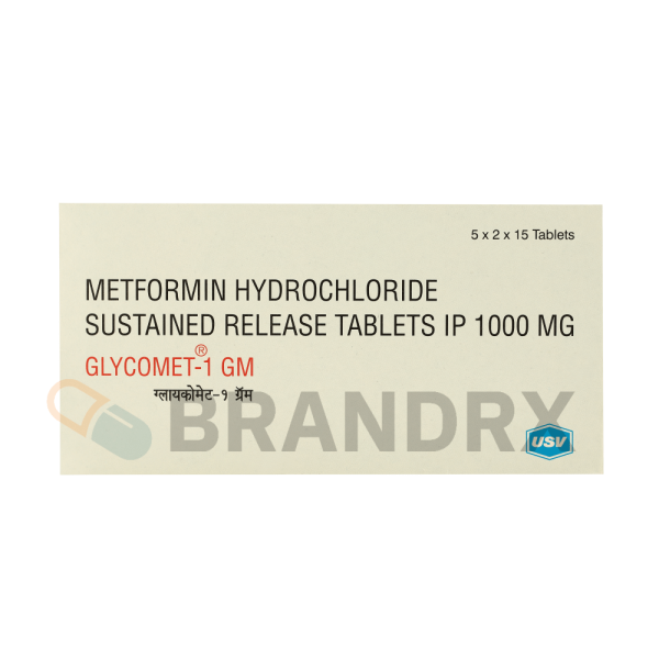 Glycomet SR 1000 mg USV Private Ltd.