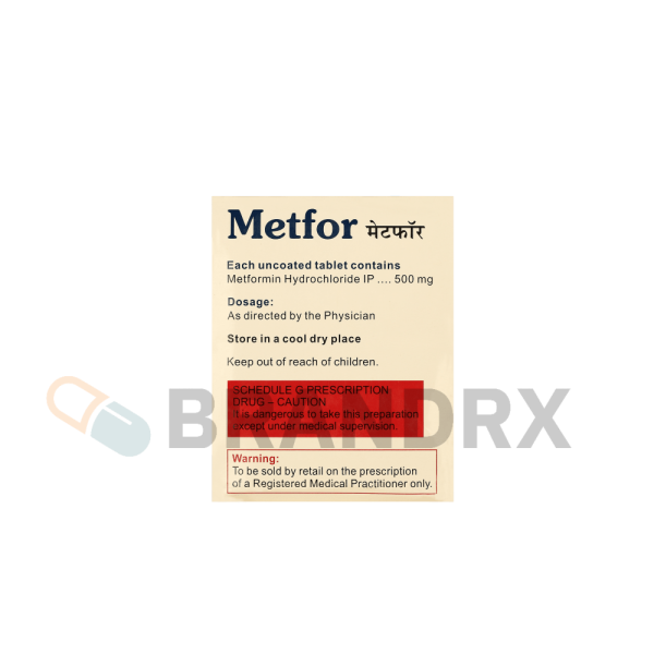 Metfor 500 mg Cipla
