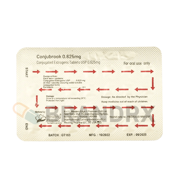Conjubrook 0.625 mg Healing Pharma