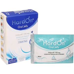HardOn Oral Jelly Flavoured 100mg Aurochem Pharmaceuticals