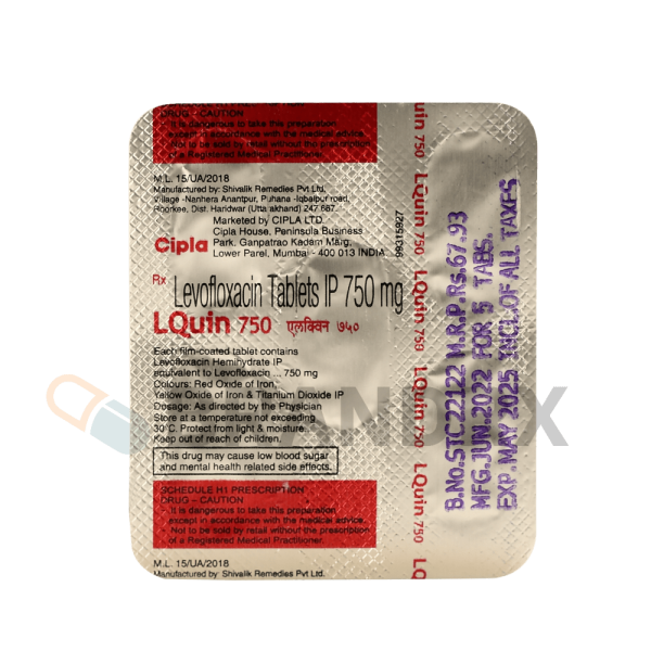 LQuin 750 mg Cipla - Image 3
