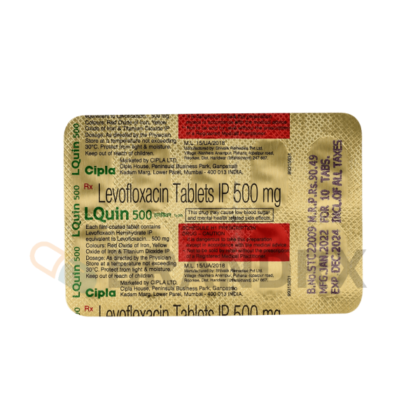 LQuin 500 mg Cipla - Image 3