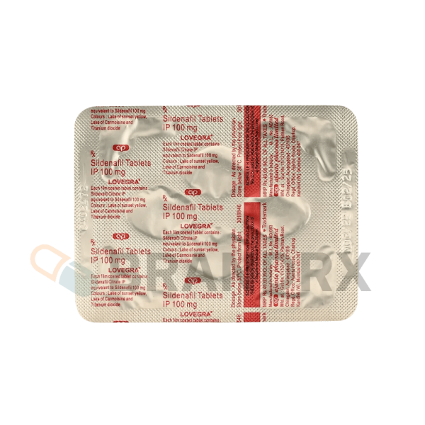 Lovegra 100 mg Ajanta Pharma - Image 2