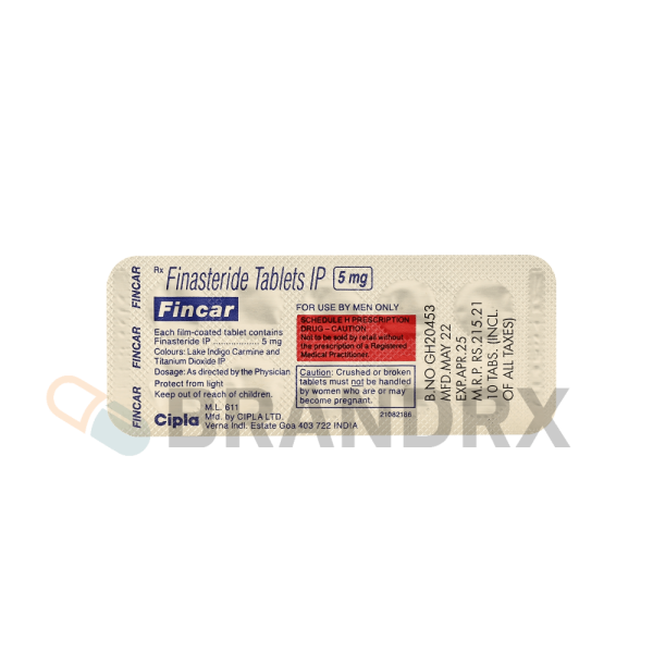 Fincar 5 mg Cipla - Image 3