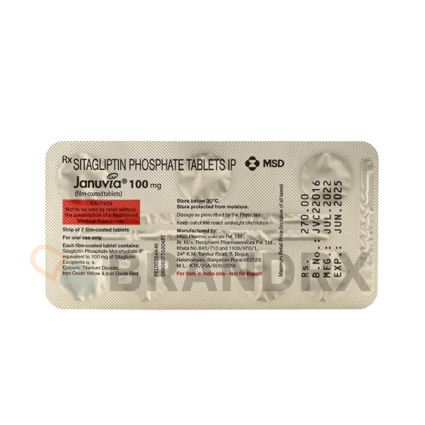 Januvia 100 mg MSD - Image 3