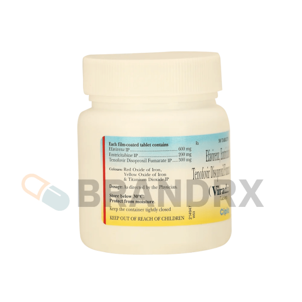 Viraday 600/200/300 mg Cipla - Image 2