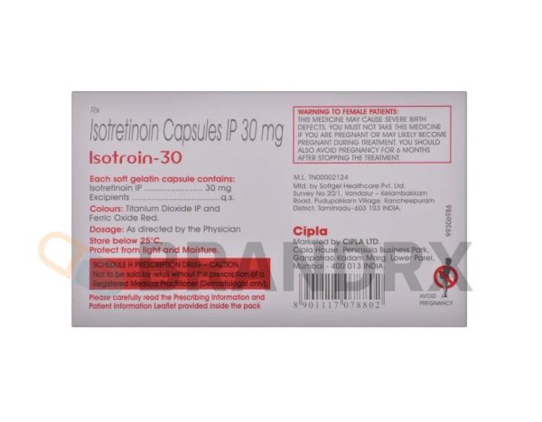 Isotroin 30 mg Cipla - Image 2