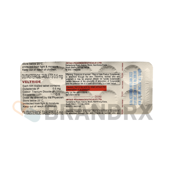 Veltride 0.5 mg Intas Pharmaceuticals - Image 3