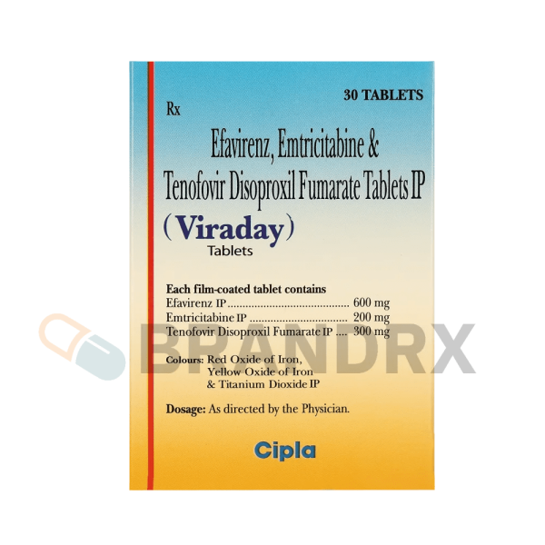 Viraday 600/200/300 mg Cipla - Image 3