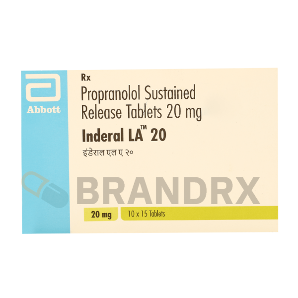 Inderal LA 20 mg Abbott Healthcare Pvt. Ltd. - Image 4