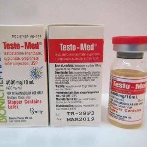 Testo-Med Bioniche Pharmacy (Testosterone Mix) 10ml (400mg/ml) Bioniche Pharmaceuticals