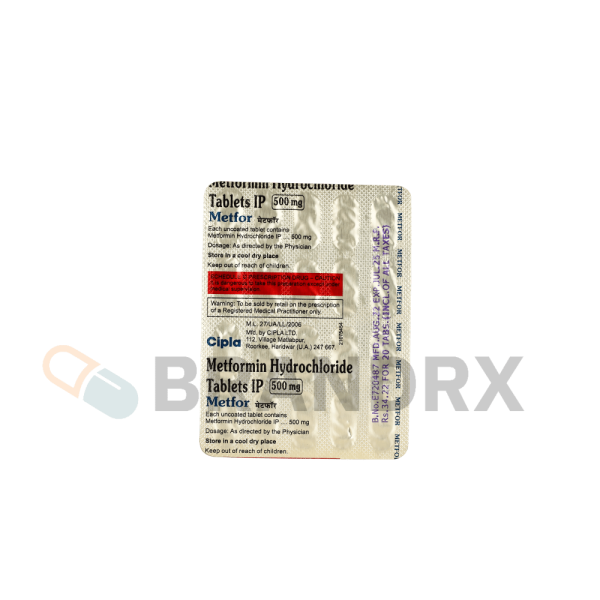 Metfor 500 mg Cipla - Image 3