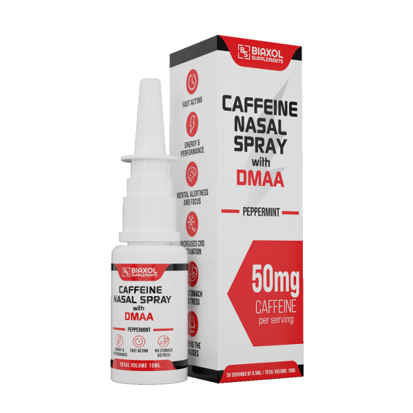 CAFFEINE NASAL SPRAY WITH DMAA IN BOTTLE Biaxol Supplements - Image 3