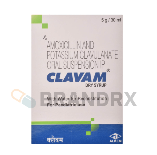 Clavam Dry Syrup 125/31.25 mg Alkem Laboratories Ltd. - Image 3